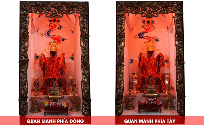 Hậu cung thờ quan mãnh