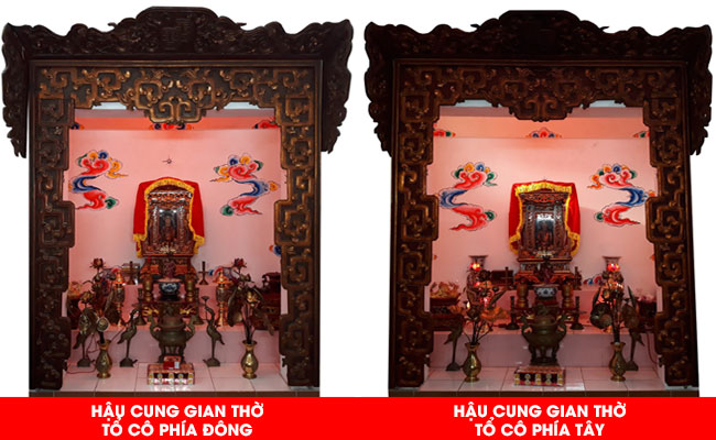 Hậu cung thờ tổ cô