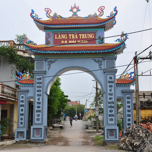 Tư liệu thôn Trà Trung, xã Hải Nam