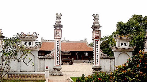 Đền Trùng Hoa, nơi thờ 14 vị vua Trần